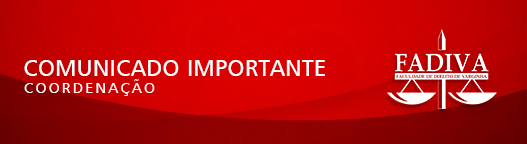 comunicado importante coordenacao