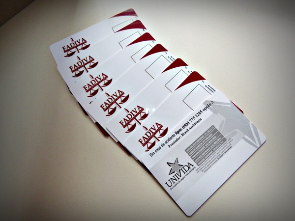 carteirinha miniatura