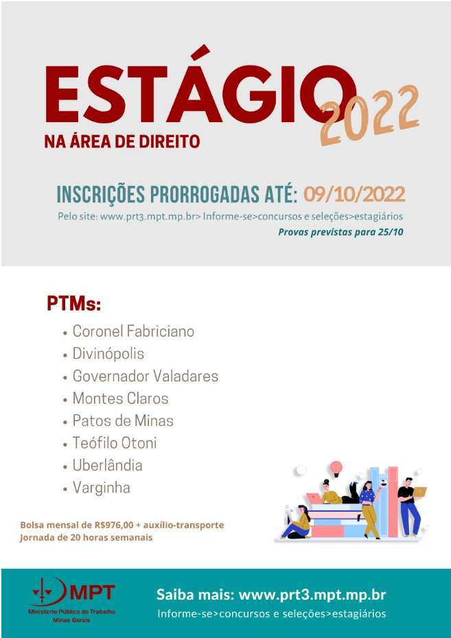 oportunidade de estágio